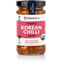 Mekhala Organic Korean Chili Cooking Paste, Condiment, Stir Fry. Vegan. Gluten-Free. Versatile. Hot (3.53Oz)