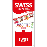 Swiss Imports Sugar Free Bonbons Hard Candy Drops Individually Wrapped Bocca Variety Box, Cherry, Coffee, Peach, And Raspberry, 200 Pieces, 500G/17.6Oz