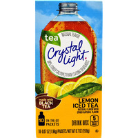 Crystal Light Lemon Iced Tea, 10 On-The-Go Packets (Pack Of 4)