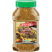 Tazah Zaatar 16Oz Lebanese Zatar Spice Blend Thyme Mixture Za'Atar In Jar