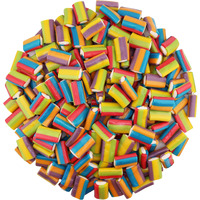 Smarty Stop Rainbow Plugs Gummy Candy Bites (2 Pound (Pack Of 1))