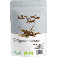 White Willow Bark Herbal Tea - 56 Grams - White Willow Bark Tea Resealable Bag - 56 Grams - Premium Quality (White Willow Bark)