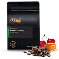 Reborn Coffee Specialty Whole Bean Coffee - Guatemala Huehuetenango - Medium Roast, Single Origin, 100% Arabica Beans - Bright Acidity, Floral Notes, Chocolate Hints, Freshly Roasted For Kalita, Drip, Chemex, 12 Oz