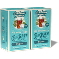 Southern Breeze Cold Brew Sweet Tea Original Iced Tea With Black Tea And Zero Carbs Zero Sugar, 20 Individually Wrapped Tea Bags (Pack Of 2) Southern Sweet Tea Iced Tea Beverage