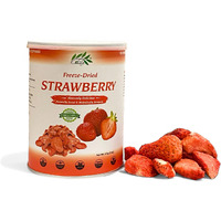 Chavi Freeze-Dried Strawberry | Healthy 1 Ingredient Superfood - No Added Sugars Or Preservatives - Non-Gmo, Vegan, Gluten-Free | Long Shelf Life | 2 Oz Can
