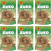 Zuko Horchata Morro Instant Powder Drink | Family Pack | No Sugar Needed | Vitamin C | 14.1 Ounce (Pack Of 6)