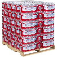 Crystal Geyser Since 1977 Pallet Of 84 Cases, Of Alpine 100% Natural Spring Water, 24 16.9Oz Bottlesper Case, Bottled At The Source, Clear, (Cgw24514Pl)