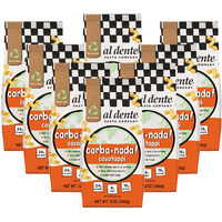 Al Dente Carba-Nada Cavatappi, Reduced-Carb, High Protein Pasta 12 Ounce Bags (Pack Of 8, Total Of 96 Ounces)