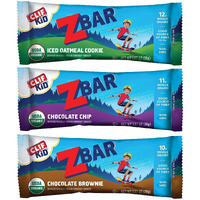 Clif Kid Organic Z Bar, Variety, 1.27 Ounce, 36 Count