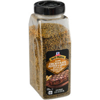 Mccormick Grill Mates Cracked Black Pepper & Garlic With Sea Salt Seasoning, 27.52 Oz