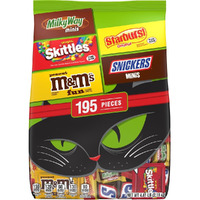 M&M's, Snickers & More Fun Size Halloween Candy Variety Pack, 195 Ct Bulk Bag