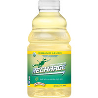 R.W. Knudsen Organic Recharge Lemon, 32-Ounce Packages (Pack Of 12)