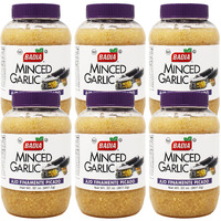 Badia Minced Garlic In Water, 32 Ounce (Pack Of 6)