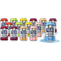 Polar Beverages All Flavor Variety Pack | Carbonated Flavored Sparkling Water, 12 Fl Oz Cans, Natural Flavors | Pack Of 15
