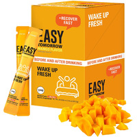 Easy Tomorrow Jelly Stick Before/After Drink Alcohol, After Party Recovery & Relief For Great Night & Better Morning, Party Vacation Aid, Liver Cleanse Detox, Mango Flavored, ???, 20 Sticks
