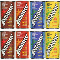 Nutrament Nutritional Drink, Meal Replacement, Energy Nutrition Drink, 4 Flavor Variety Pack, 12 Ounce (Pack Of 8)