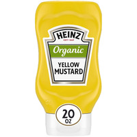 Heinz Organic Yellow Mustard (20 Oz Bottles, Pack Of 6)