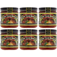 Better Than Bouillon Chili Base, Made From Select Roasted Chili Peppers & Spices, Blendable Base For Added Flavor, 8-Ounce Jar (Pack Of 6)