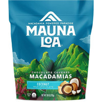 Mauna Loa Premium Hawaiian Roasted Macadamia Nuts, Milk Chocolate Coconut Flavor, Cocoa Dusted, 28 Oz Bag (Pack Of 1)