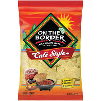 On The Border Cafe Style Tortilla Chips 11 Oz (Pack Of 3)