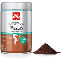 Illy Arabica Selections Brasile - Cerrado Mineiro Ground Coffee, Regenerative Agriculture Coffee, 8.8Oz (Pack Of 1)