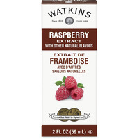Watkins Raspberry Extract With Other Natural Flavors, 2 Oz. Bottles, Pack Of 6 (Packaging May Vary)