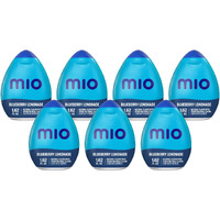 Mio Liquid Water Enhancer - Blueberry Lemonade, Makes 24 Servings + Vitamins, 1.62 Oz Each, (Pack Of 7)