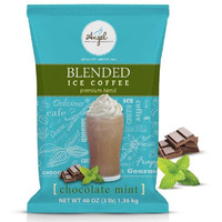 Angel Specialty Products, Blended Ice Coffee, Frappe Powder Mix, Chocolate Mint [3 Lb] [34 Servings]