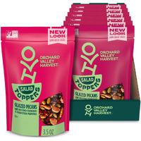 Orchard Valley Harvest Salad Toppers Glazed Pecans With Sweetened Cranberries & Roasted Pepitas, 3.5 Oz (Pack Of 6) Resealable Bag, Made With Real Fruit, No Added Colors, Gluten Free, Great On Yogurt