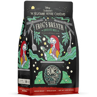 Bones Coffee Company Frog's Breath Whole Coffee Beans Chocolate Mole Flavor, Made With Arabica Coffee Beans, Medium Roast Coffee Inspired By The Nightmare Before Christmas (12 Oz)
