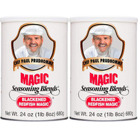 Chef Paul Blackened Redfish Magic Seasoning, 24-Ounce Canisters (Pack Of 2)