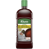 Knorr Professional Ultimate Beef Liquid Concentrated Base Scratch Like Flavor Aromatic Stock Base, Gluten Free, No Artificial Flavors, Colors, Preservatives, No Added Msg, 32Oz, Pack Of 4