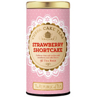 The Republic Of Tea - Strawberry Shortcake Cuppa Cake Herbal Tea, 36 Tea Bags