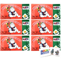 Botan Rice Candy (6 Pack) With 2 Gosutoys Stickers