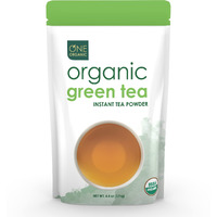 One Organic Instant Tea Powder (Green) - 4.4 Oz. - 125 Servings - Usda Certified Organic - 100% Pure Tea - Instant Hot Or Iced Tea - Unsweetened