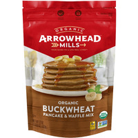 Arrowhead Mills Organic Buckwheat Pancake & Waffle Mix, 26 Ounce (Pack Of 6)