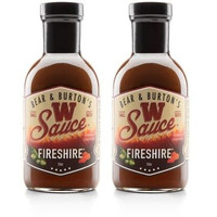 Bear And Burtons W Sauce Fireshire | Spicy Worcestershire Sauce For Bold Flavors | Perfect Steak Marinade And Dressing Add-In | 12 Oz - Pack Of 2