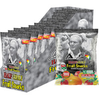 Arizona Arnold Palmer Half And Half Fruit Snacks, Gluten Free Mixed Fruit Gummy Chews, 5 Ounce Individual Single Serve Bags (Pack Of 12), 60 Ounce