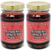 Mishima Crunchy Garlic Chili Sauce | Japanese Style Condiment Taberu Rayu | 4 Oz 115G | Pack Of 2