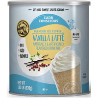Big Train Low Carb Vanilla Latte Blended Ice Coffee, 1.85 Pound (Pack Of 2)