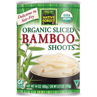 Native Forest Organic Sliced Bamboo Shoots, 14 Ounce Cans (Pack Of 6)