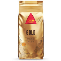 Delta Caf  S Gold Whole Bean Coffee, Naturally Roasted Espresso Beans, 1 Bag, 2.2Lb