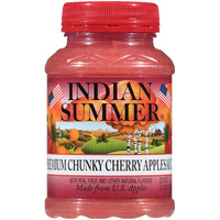 Indian Summer Chunky Cherry Applesauce, 23 Ounce (Pack Of 6)
