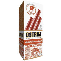 Ostrim Turkey Jerky Snack Sticks-Maple Brown Sugar, 1.5 Oz (Pack Of 10)