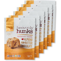 Heavenly Hunks Almond Butter Chocolate Chip - 6Oz Bag (6 Pack)