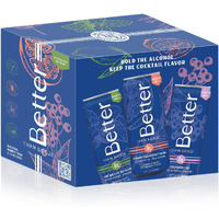 Better Than Booze Mocktails Non-Alcoholic Drinks | Alcohol Alternative Beverages, Ritual Zero Proof | Enjoy Your Drink Moment With Our Alcohol Free Drinks | Non Alcoholic Mocktail 3 Varieties, 6 Pack