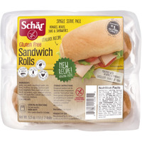 Schar Gluten Free Sub Sandwich Rolls, 5.3 Ounce (Pack Of 6)