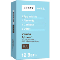 Rxbar Protein Bars, Protein Snack, Snack Bars, Vanilla Almond, 22Oz Box (12 Bars)