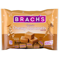 Brachs Milk Maid Caramels, Individually Wrapped Candy, 10Oz Bag