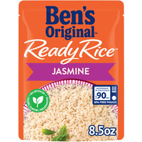 Ben's Original Ready Rice Jasmine Rice, Easy Dinner Side, 8.5 Oz Pouch (Pack Of 12)